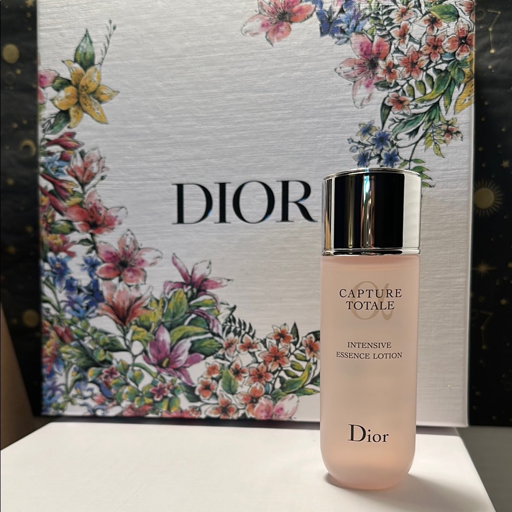 Dior Capture Totale Essence Lotion in Pink and Silver